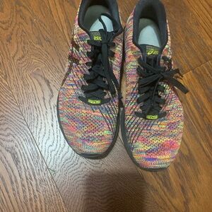 ASICS Colorful Knit Running Shoes
